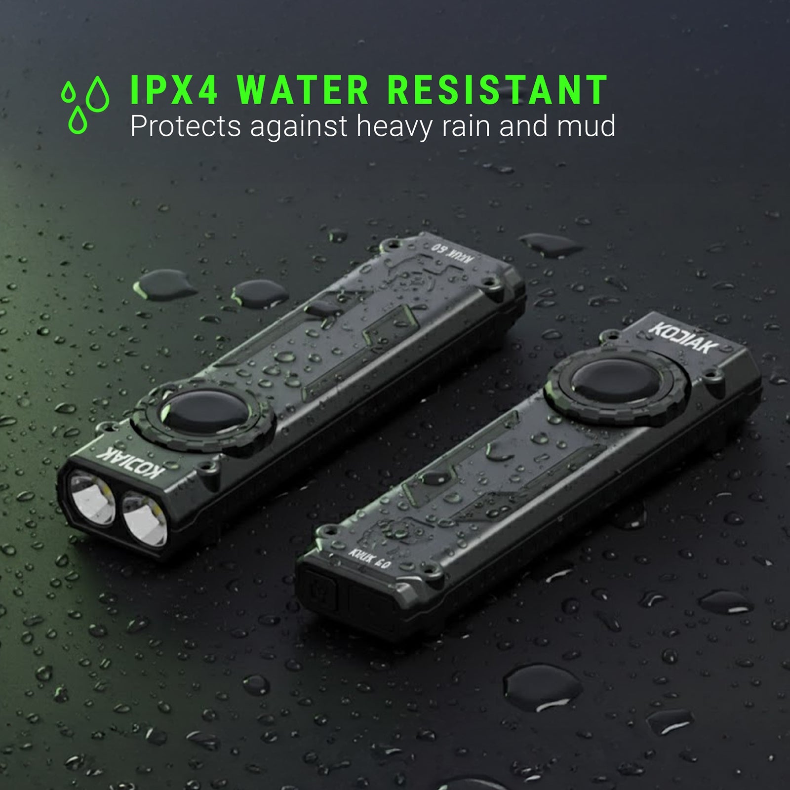 Krux 6.0 6000 Lumen Rechargeable Dial Tactical EDC Light with OLED Screen
