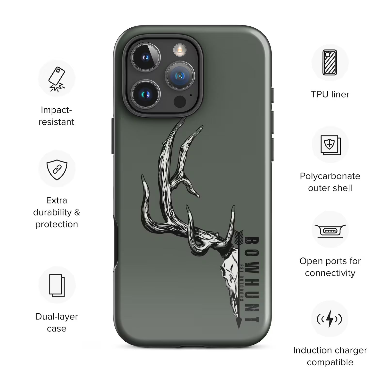 Bowhunt Tough Case for iPhone
