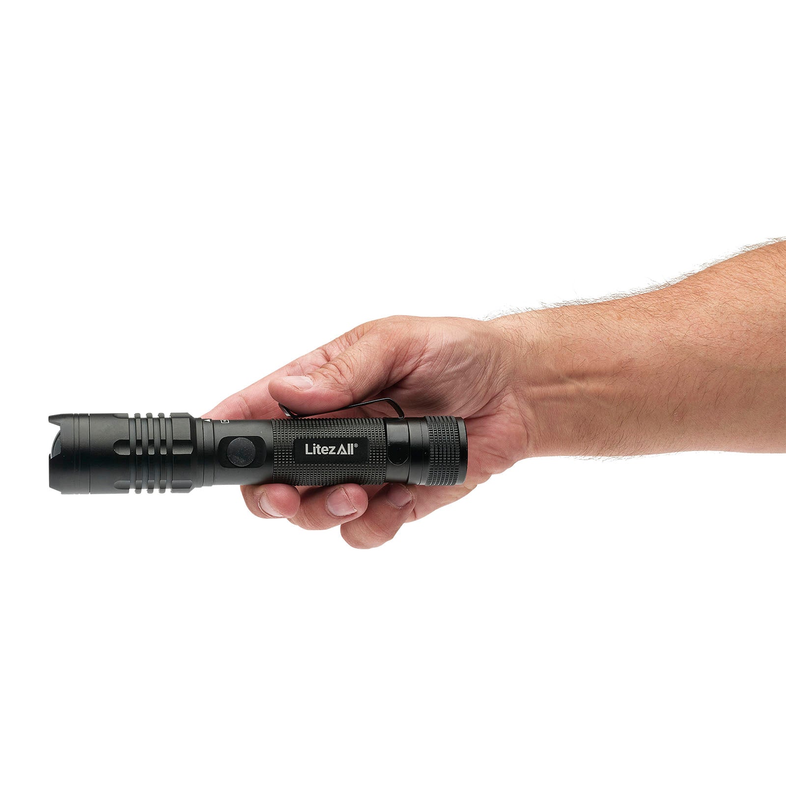 LitezAll® 1000 Lumen Rechargeable Tactical Flashlight