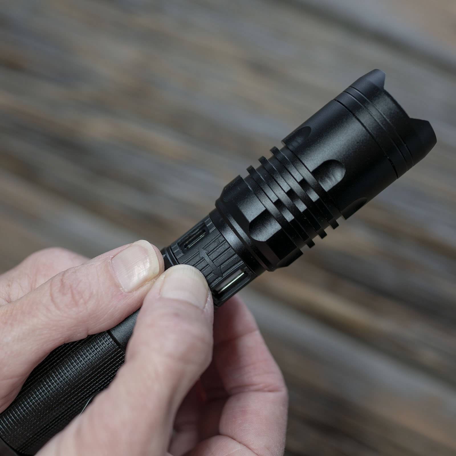 LitezAll® 1000 Lumen Rechargeable Tactical Flashlight