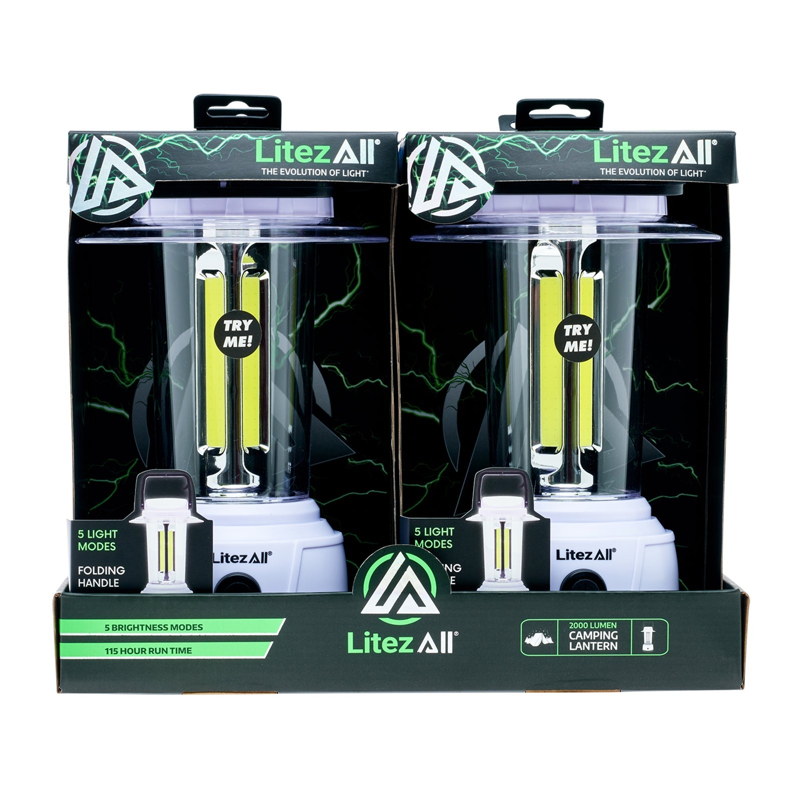 LitezAll® 2000 Lumen Lantern