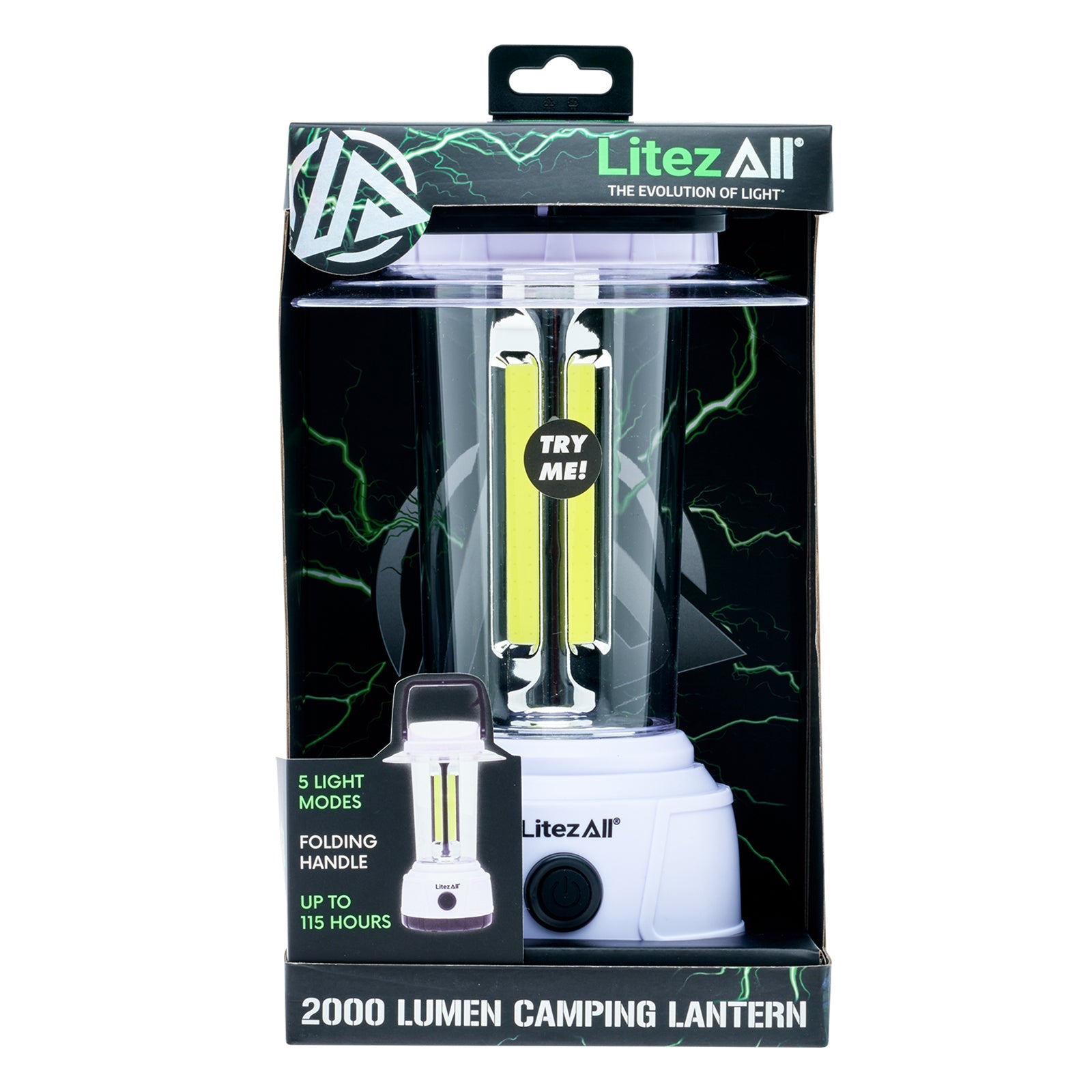 LitezAll® 2000 Lumen Lantern