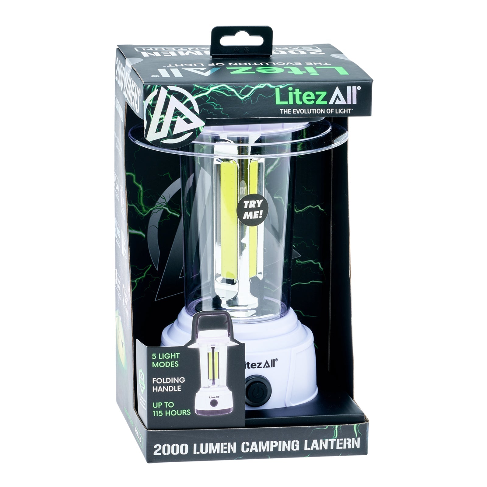 LitezAll® 2000 Lumen Lantern