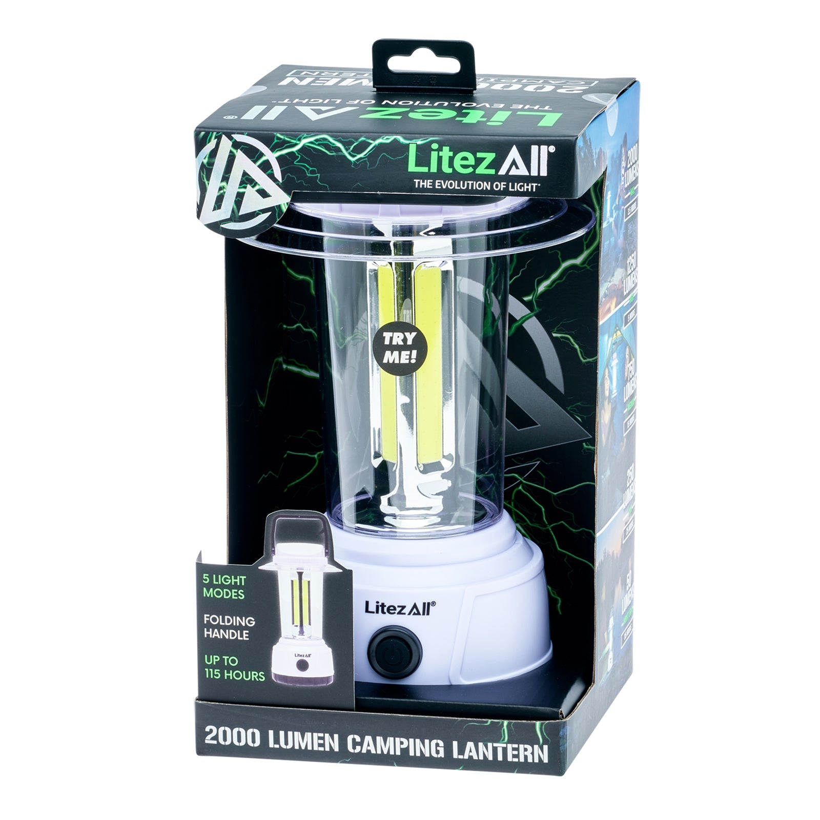 LitezAll® 2000 Lumen Lantern