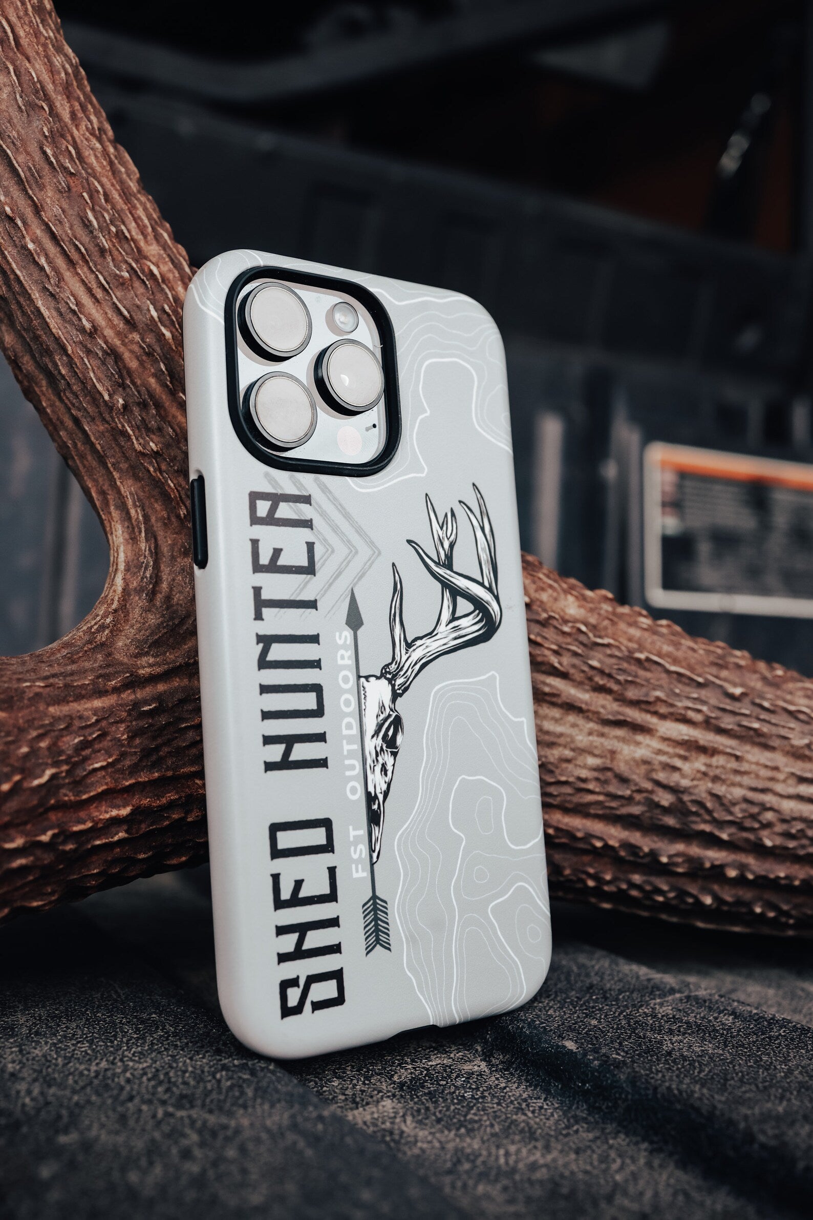 Shed Hunter Deer Skull iPhone Case