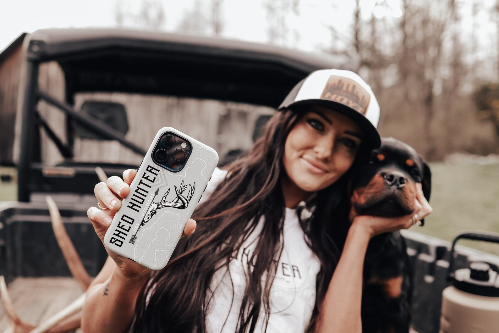 Shed Hunter Deer Skull iPhone Case